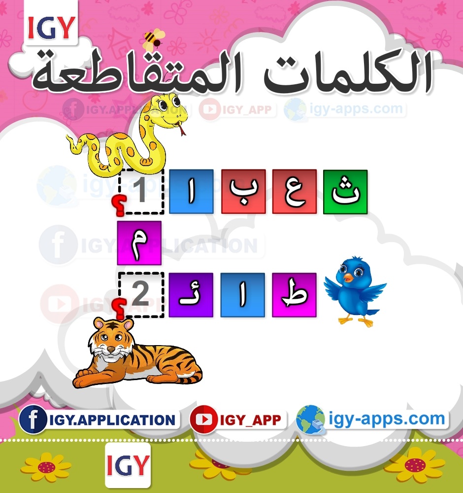 الكلمات المتقاطعة عربي وسائل تعليمية Igy Apps Com