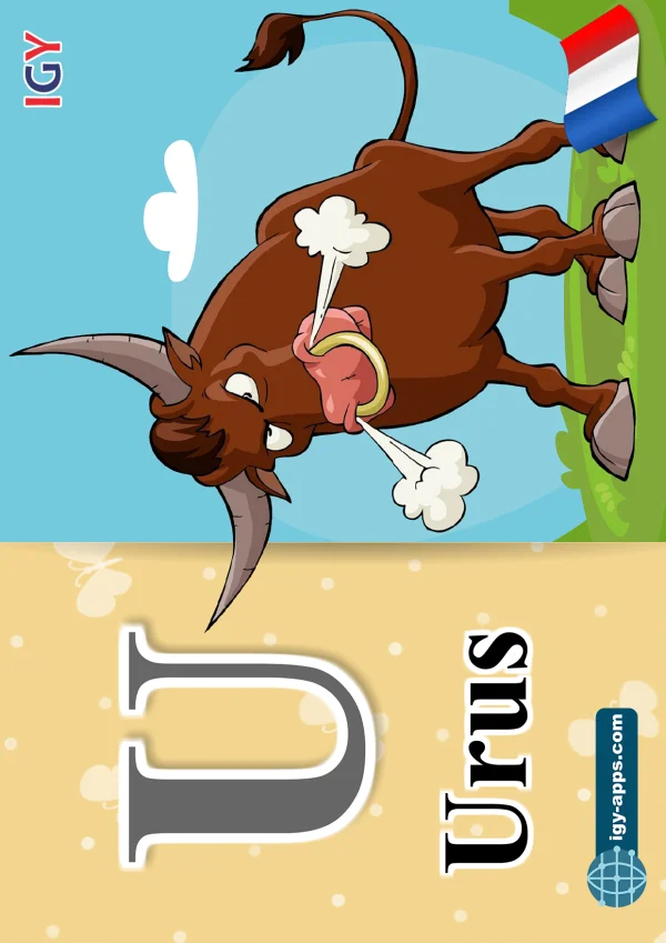 ثور — Ox — حرف U