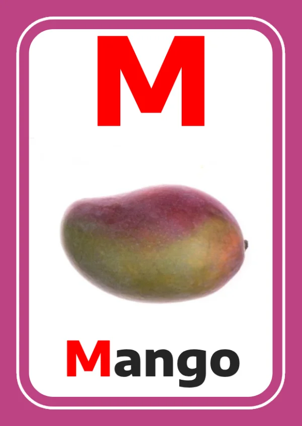 مانجو — Mango — حرف M