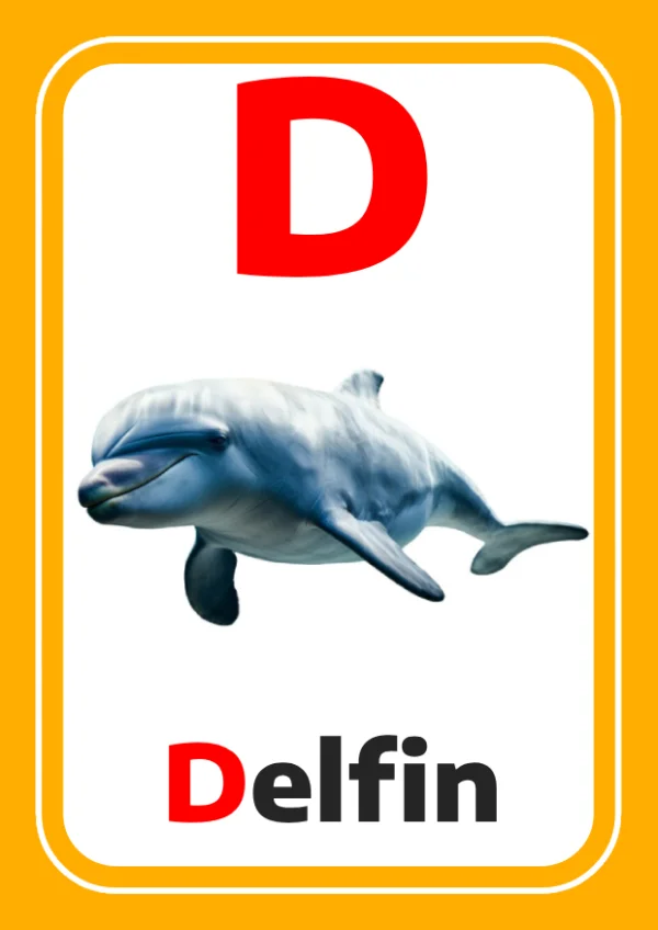دولفين — Dolphin — حرف D