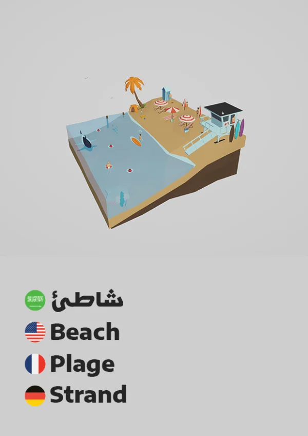 شاطئ — Beach