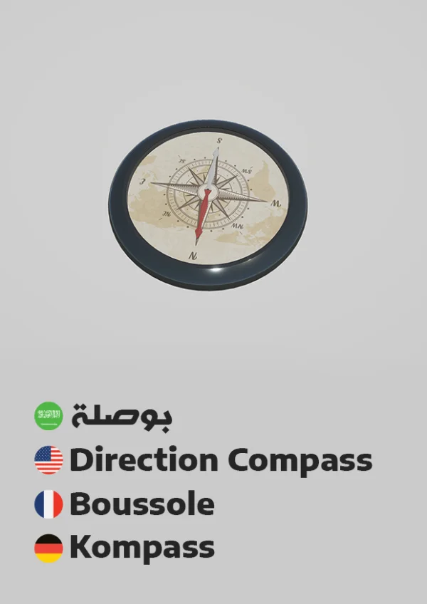 بوصلة — Direction Compass