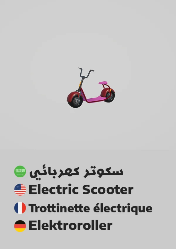 سكوتر كهربائي — Electric Scooter