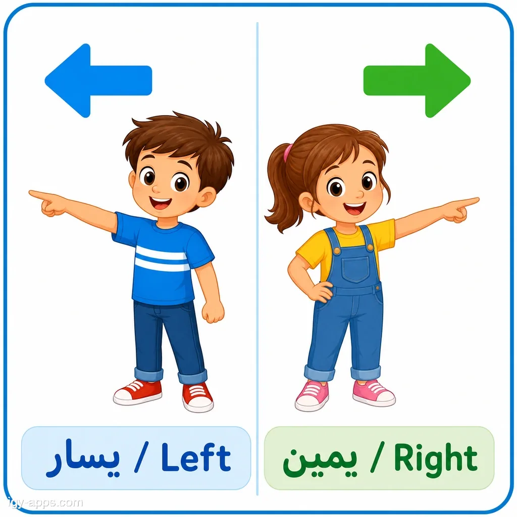يسار ↔ يمين | Left ↔ Right