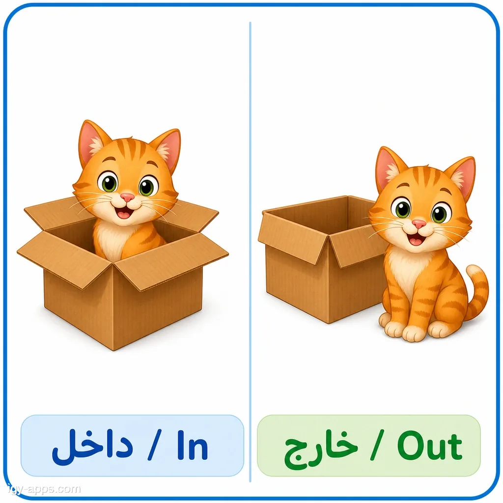 داخل ↔ خارج | In ↔ Out