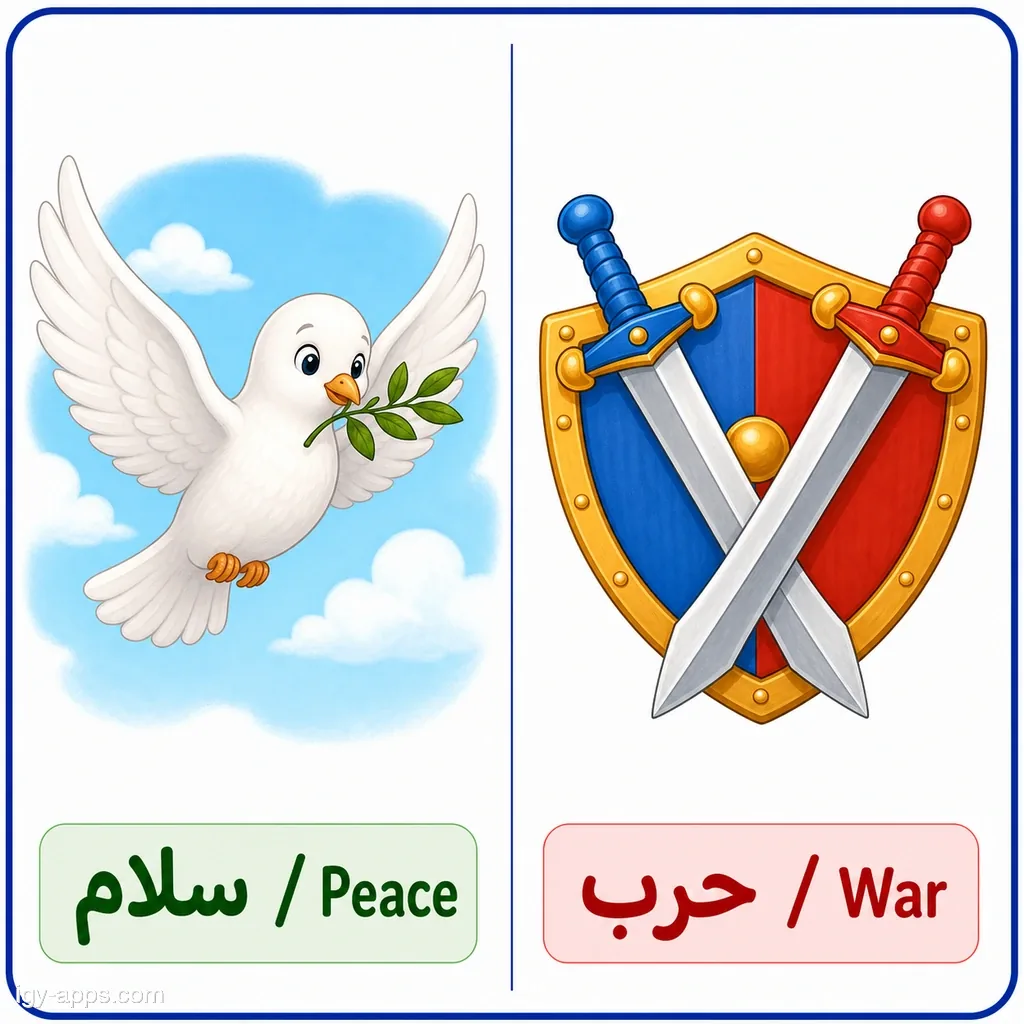 سلام ↔ حرب | Peace ↔ War